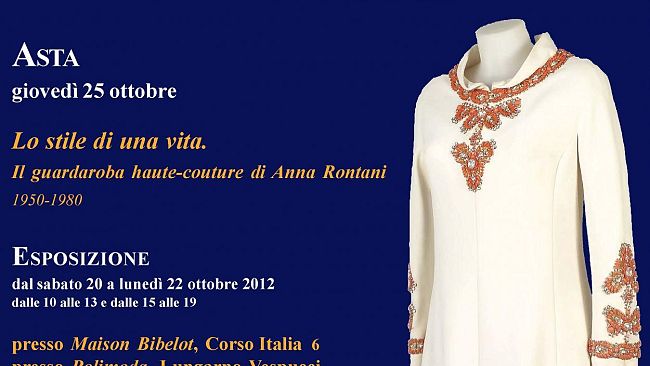 Mostra a Villa Favard, il guardaroba di Anna Rontani