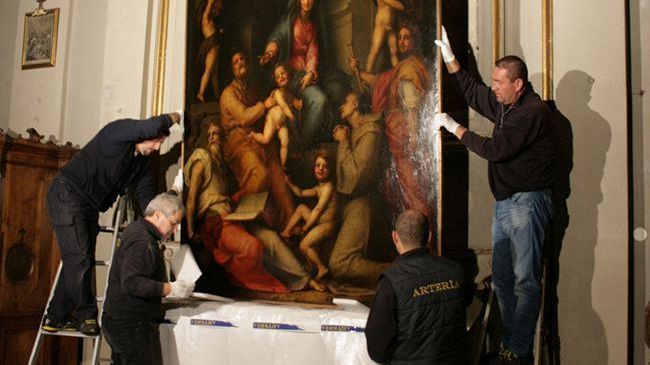 I misteri del Pontormo emergono dietro la Pala Pucci