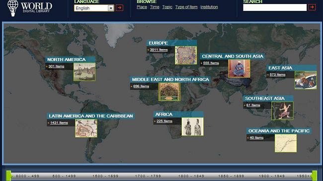 Biblioteca Mondiale Digitale: 100.000 documenti entro i prossimi 3 anni