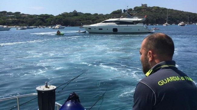 Operazione di soccorso a Punta Ala