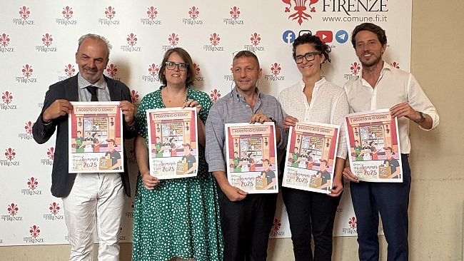 Firenze: torna 'Agosto io ci sono'