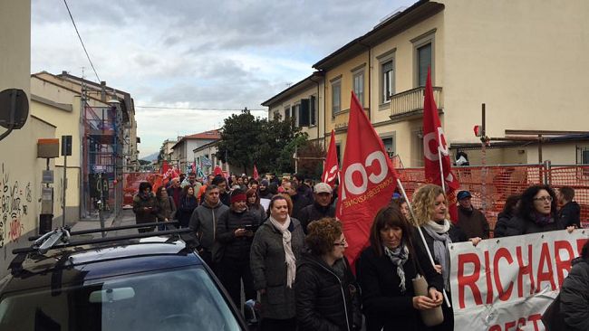 Cambio dell'appalto alla Ginori: oggi sciopero dei lavoratori CFT