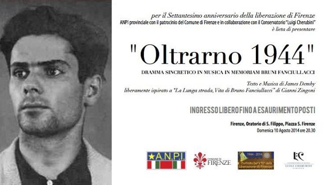 Serata in memoria di Bruno Fanciullacci all'oratorio San Filippo