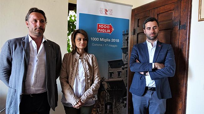 Il corteo della Mille Miglia 2018 passerà da Cortona