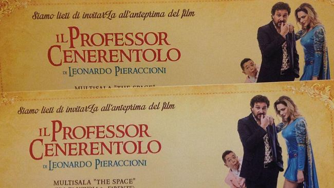 Leonardo Pieraccioni: da domani l'ultimo film, Il Professor Cenerentolo