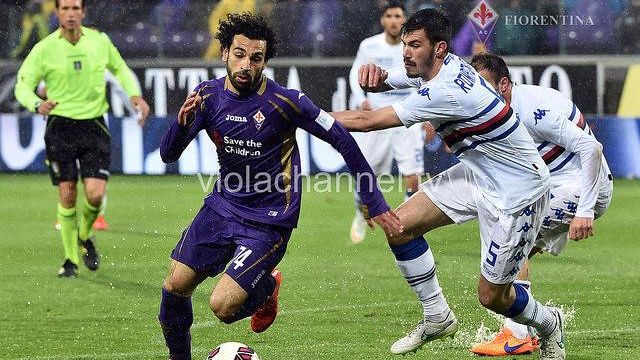 La Fiorentina batte la Sampdoria e vola al quarto posto.