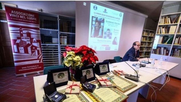'Omini boni', premi per i giornalisti a Vinci