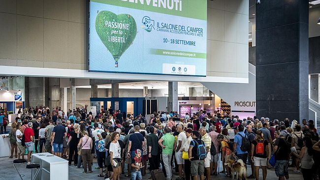 Salone del camper di fiere di Parma