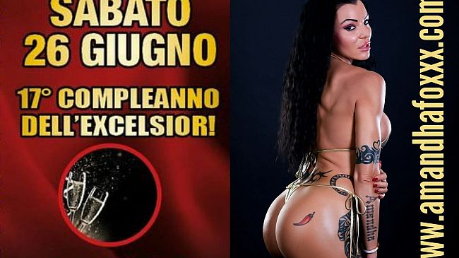 Amandha Fox spalanca le porte del Sexy Disco Excelsior