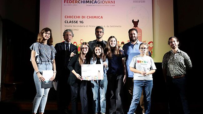Classe di Calenzano vince il premio di Federchimica