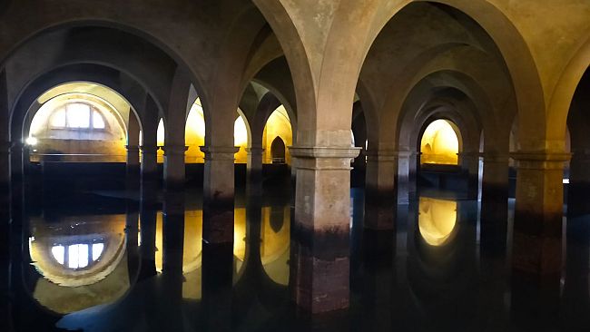 Livorno, Giani all'acquedotto Leopoldino e al Cisternone