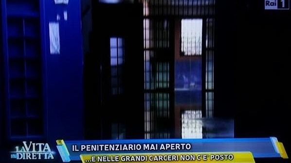Carcere abbandonato in Toscana, Giurlani a La Vita in Diretta