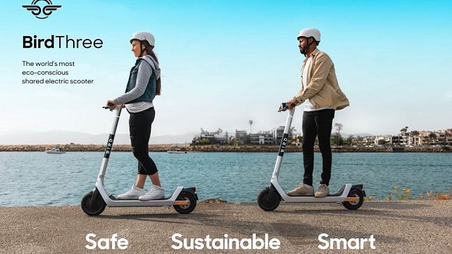 A Firenze i nuovi Eco-Scooter Bird Three per la micromobilità