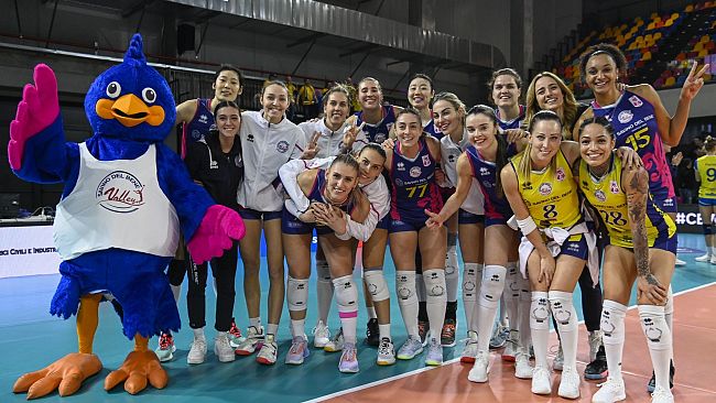 Scandicci batte Schwerin con il batticuore 