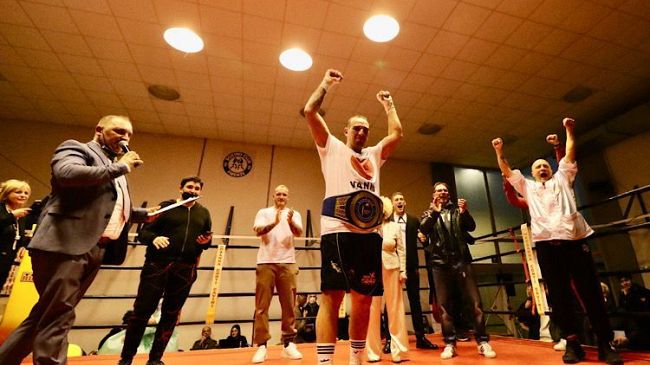 Edoardo Giustini è Campione d’Italia dei pesi massimi