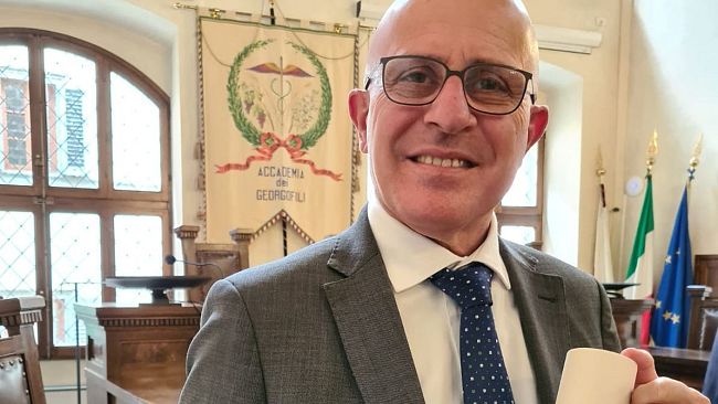 CBMV: il presidente Bottino nominato Accademico dei Georgofili