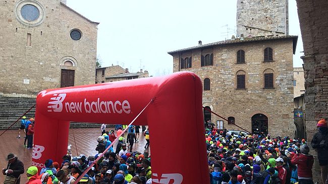 Il freddo non ferma gli ultramaratoneti del Terre di Siena