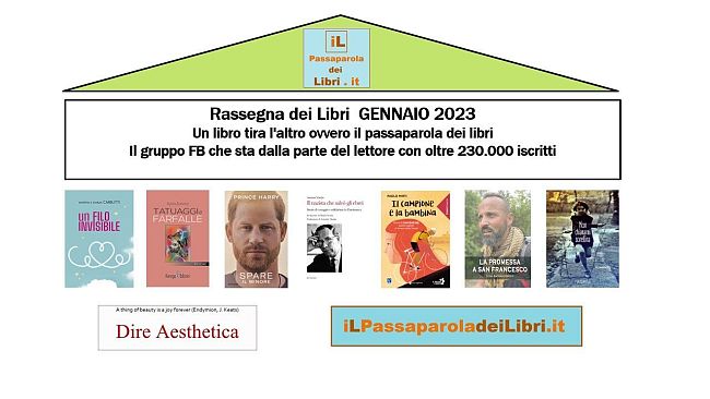 Rassegna mensile dei Libri: gennaio 2023