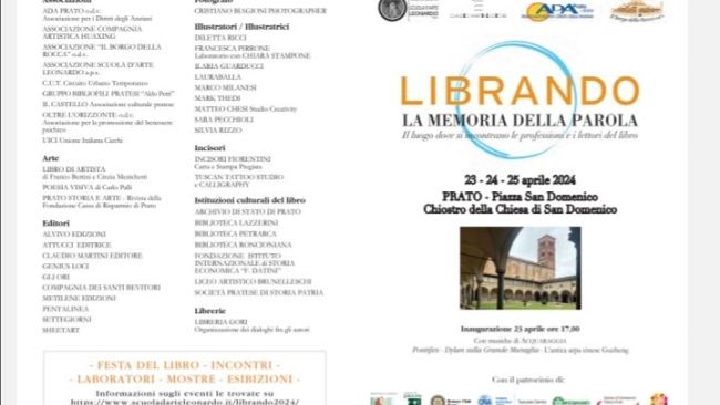 'Librando', prima edizione a Prato: progetto interessante
