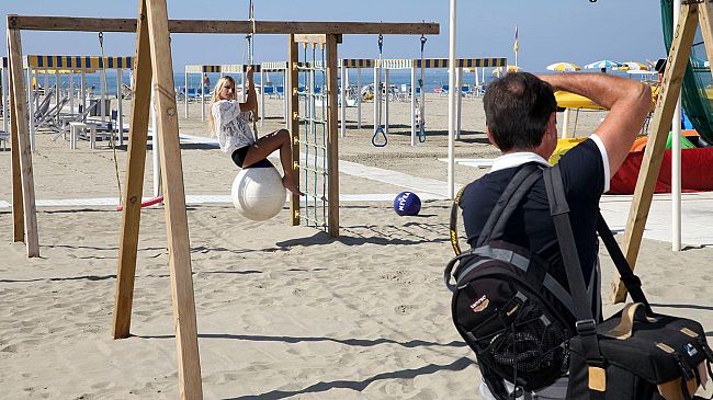 Lido di Camaiore set fotografico per un giorno