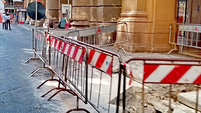 Lavori sulle strade fiorentine in questa settimana