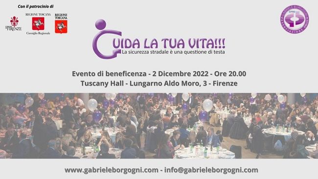 Associazione Gabriele Borgogni Onlus: raccolta fondi 2022