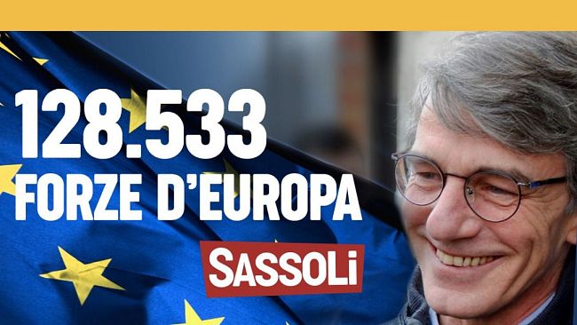 David Sassoli, un fiorentino Presidente del Parlamento Europeo