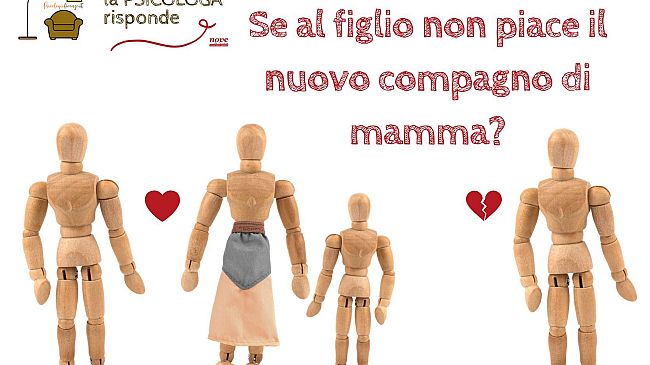 Se al figlio non piace il nuovo compagno di mamma?