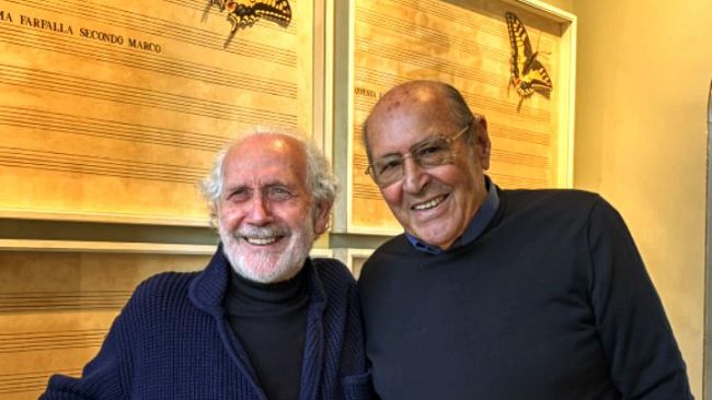 Collezione Casamonti, la visita di Isgrò 