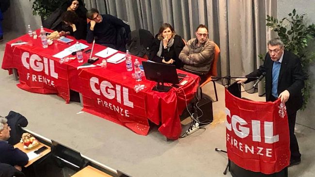Maurizio Landini a Firenze: dialogo sui temi del lavoro