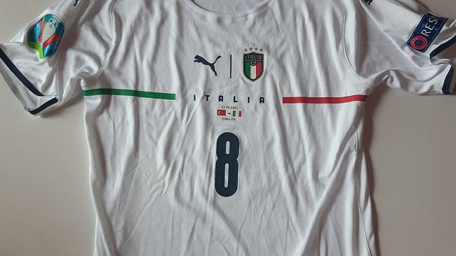 La maglia di Jorginho entra al Museo del Calcio di Coverciano