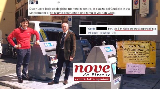 San Gallo: pietre sagomate e sfrattate, arriva l'isola ecologica