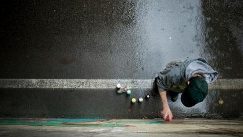 Ecco il primo murales che rilascia ossigeno