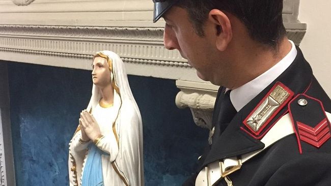 Madonna di Borgo San Lorenzo: rubata dall'Ospedale e ritrovata dai Carabinieri