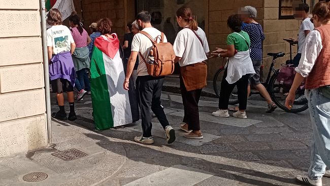 Manifestazioni Pro Pal stamani in Toscana 