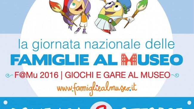 La Giornata Nazionale delle Famiglie al Museo domenica 9 ottobre