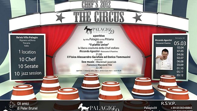 Villa Il Palagio, The Chef’s Circus