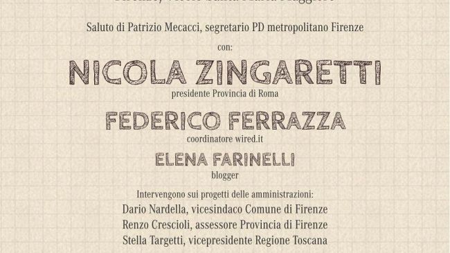 Lunedì 19 marzo Cittadinanza Digitale