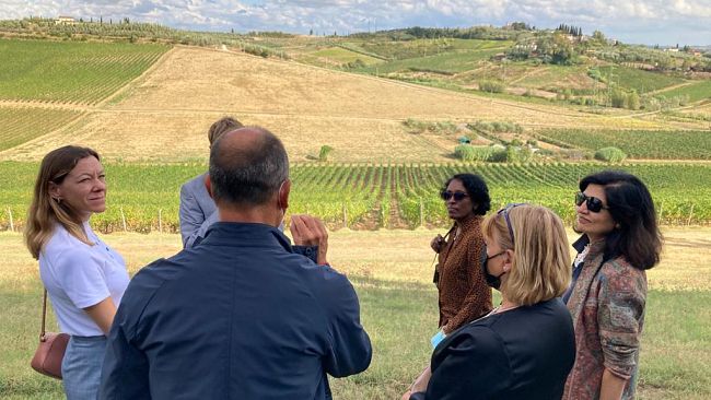 Vino: la Cooperazione Agricola Toscana incontra una delegazione del G2