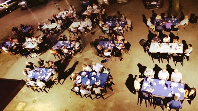 Galluzzo, un successo la cena di San Lorenzo 