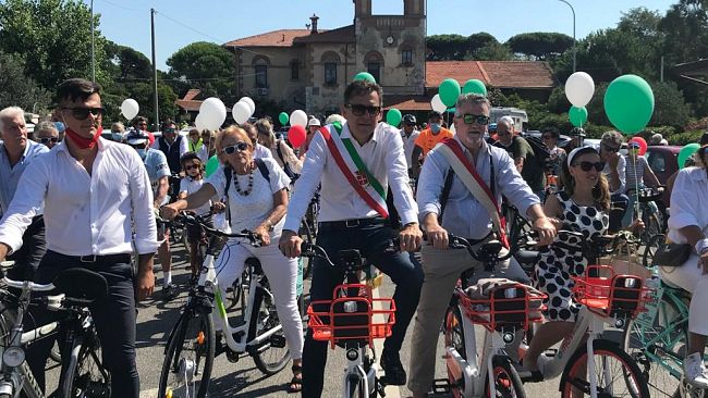 Pisa: stamani l'inaugurazione della Ciclopista del Trammino