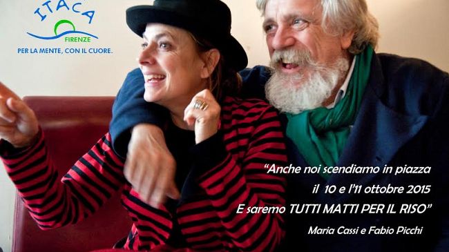 Tutti matti per il riso, testimonial Fabio Picchi e Maria Cassi