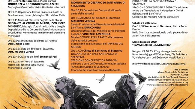 Strage di Sant'Anna di Stazzema, il 76° anniversario