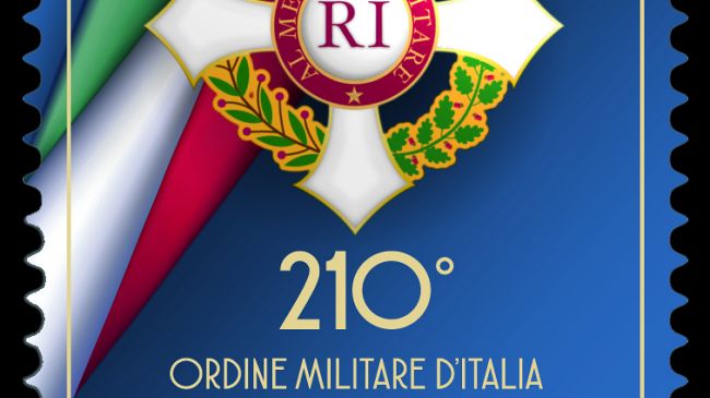 Francobollo celebrativo dell’Ordine Militare d’Italia