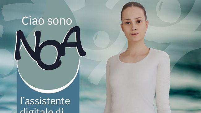 Noa nuovo assistente digitale, è l'Avatar di Publiacqua