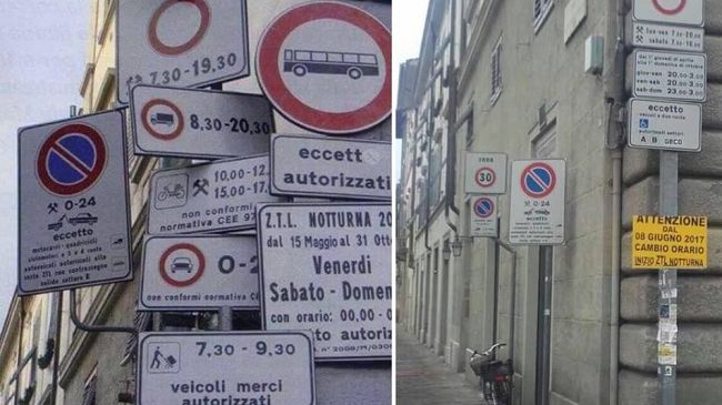 Segnaletica taroccata: la Fake News ha centinaia di commenti