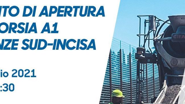 A1: apre la terza corsia Firenze Sud- Incisa