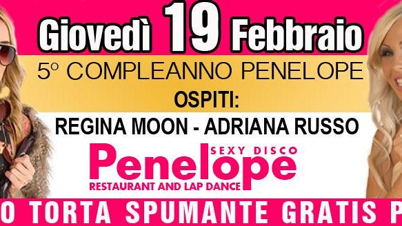 Quinto compleanno del Sexy Disco Penelope