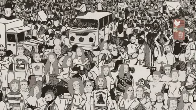 “Into the Woodstock”, lo spettacolo che racconta il  grande festival rock 