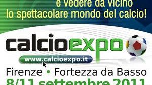 Dall’8 all’11 settembre alla Fortezza da Basso c'e' CalcioExpo (Video)